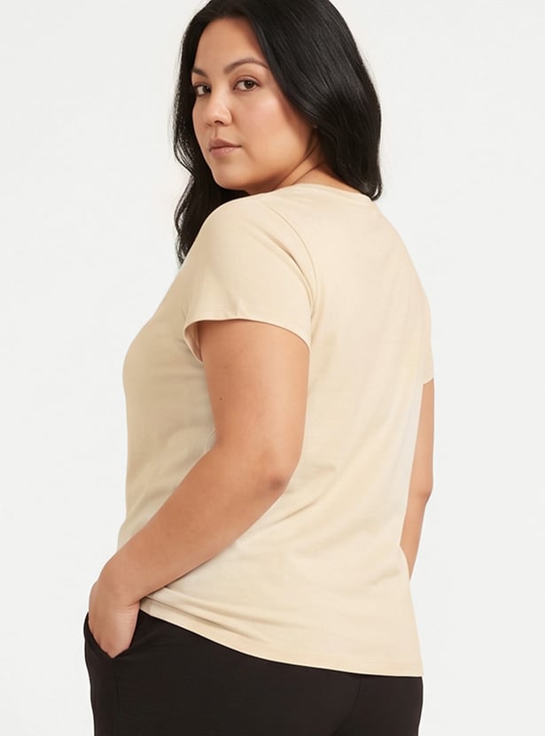 Women Embroidered T-shirt