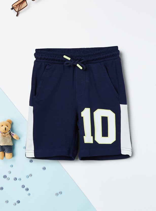 Boys Printed T-shirt and Shorts Set