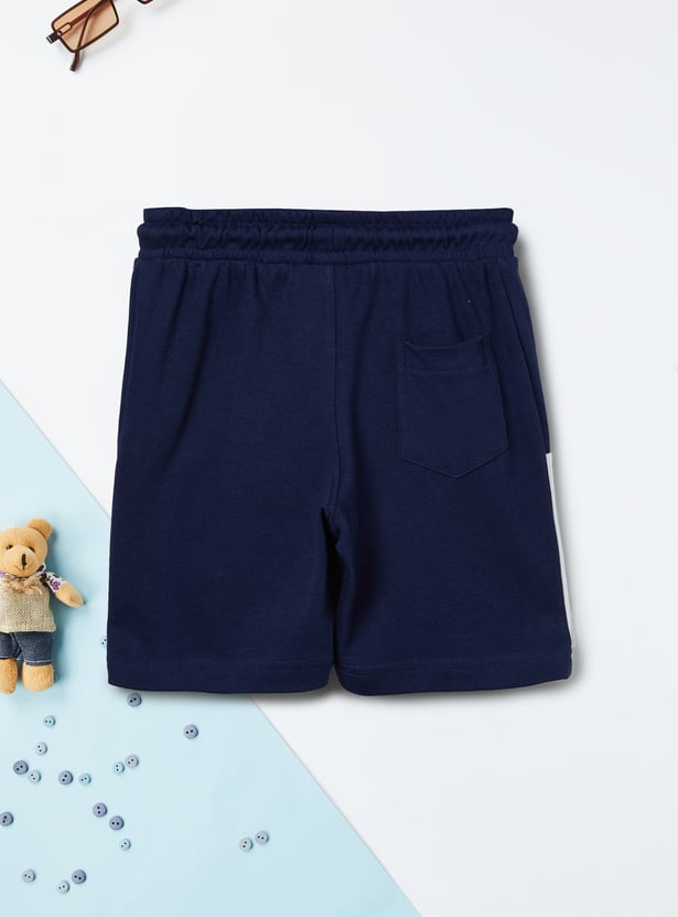 Boys Printed T-shirt and Shorts Set