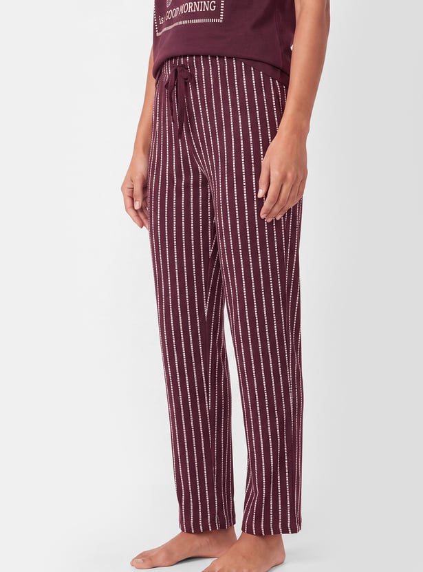Women Printed PJ Set