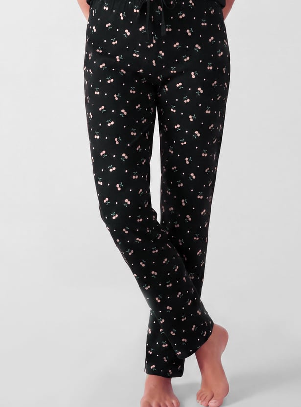 Women Printed PJ Set