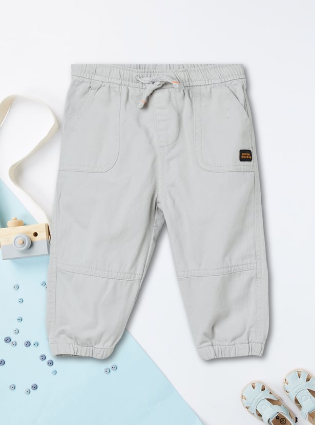Boys Solid Joggers