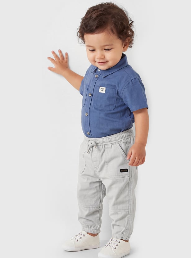 Boys Solid Joggers