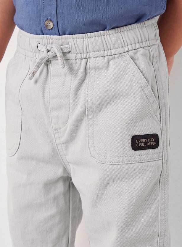 Boys Solid Joggers