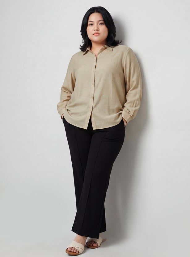 Women Solid Shirt