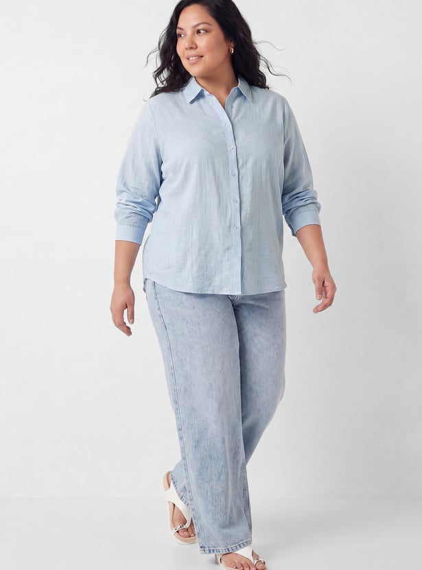 Women Solid Shirt