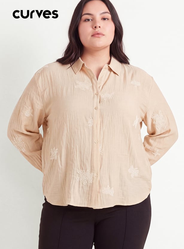 Women Embroidered Shirt