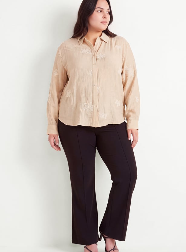 Women Embroidered Shirt