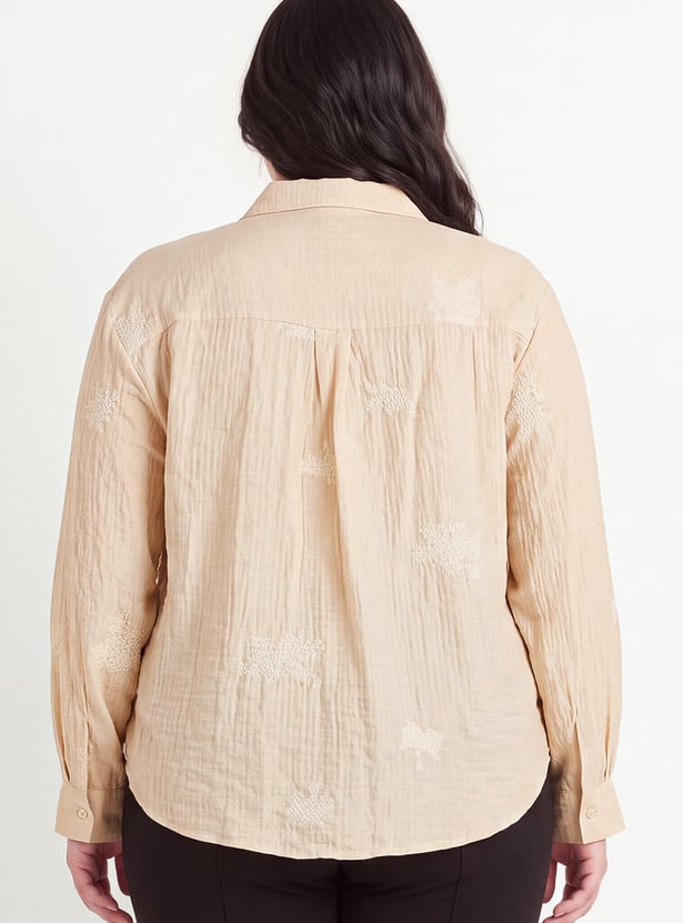 Women Embroidered Shirt