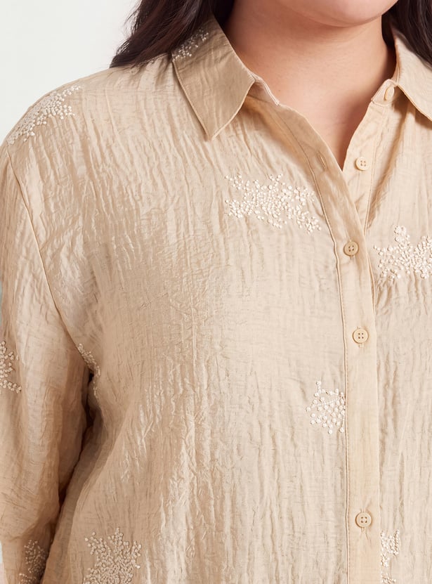 Women Embroidered Shirt