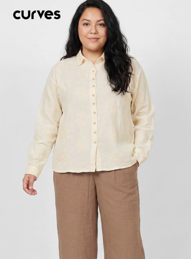Women Embroidered Shirt