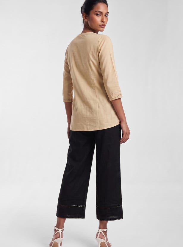 Women Lace Detailed Palazzos