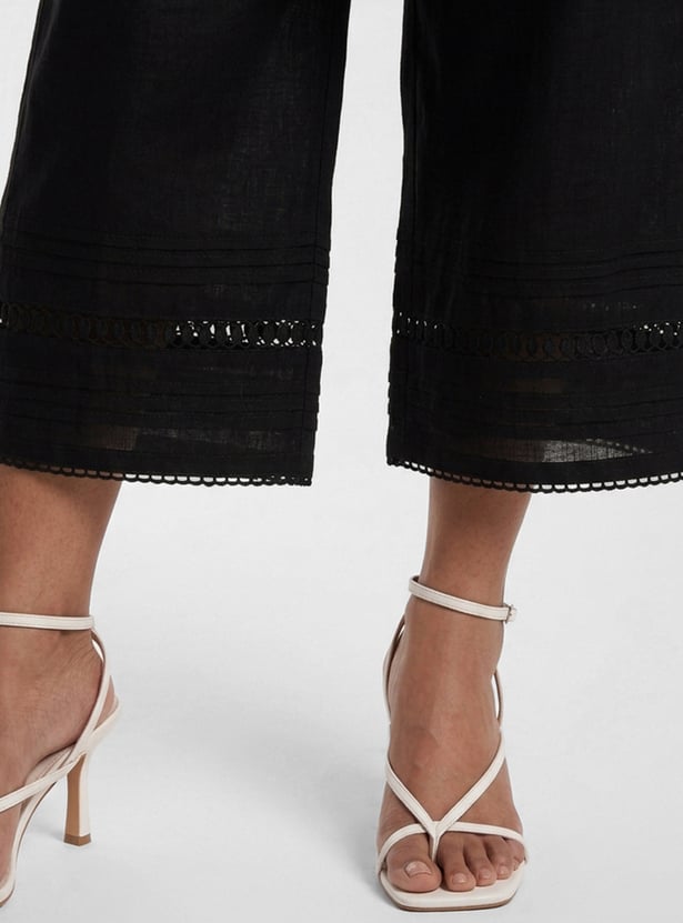 Women Lace Detailed Palazzos