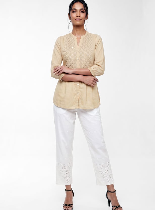 Women Embroidered Pants
