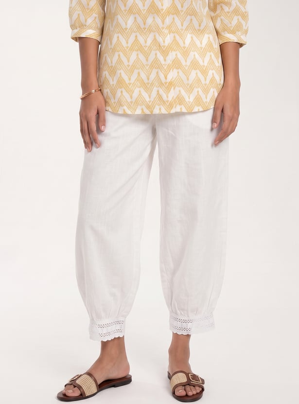 Women Solid Harem Pants