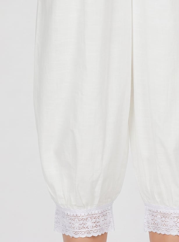 Women Solid Harem Pants