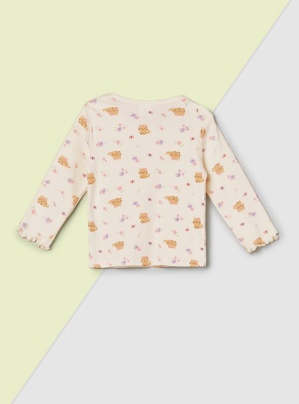 Girls Printed Tops - Pack of 2