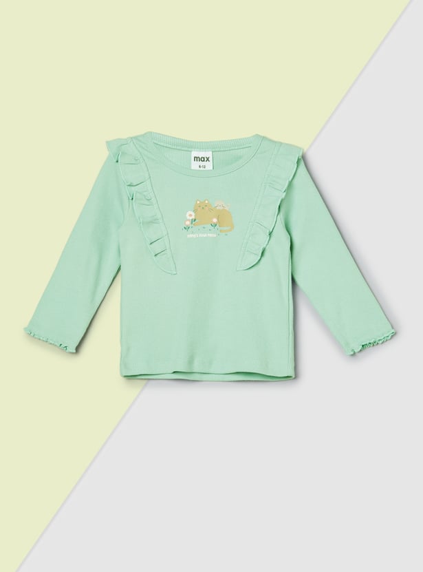 Girls Printed Tops - Pack of 2