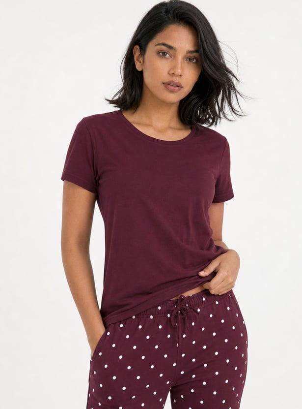 Women Printed PJ Set