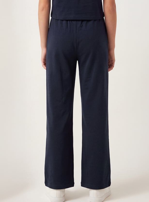 Girls Printed Trousers Set