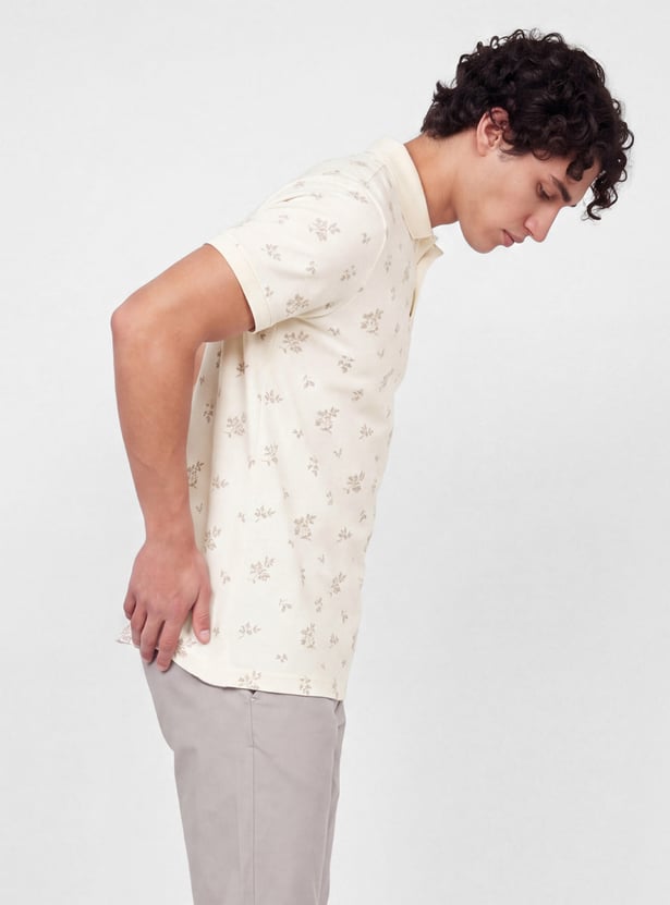 Men Floral Print Regular Fit Shirt