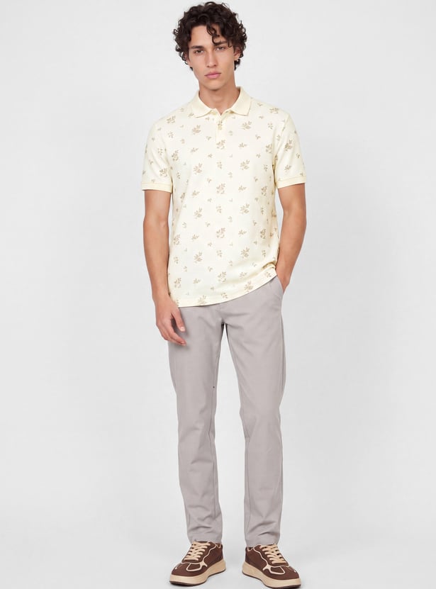 Men Floral Print Regular Fit Shirt