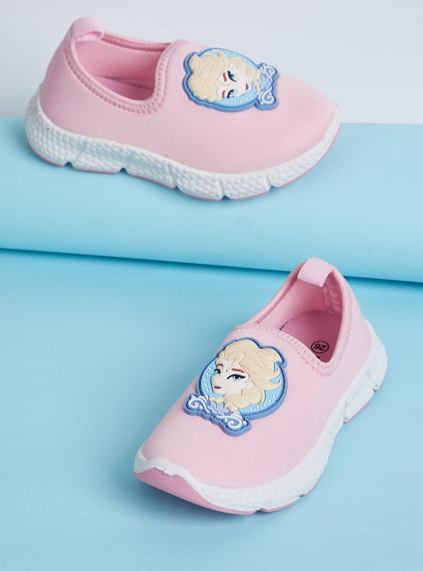 Girls Frozen Slip-On Sports Shoes