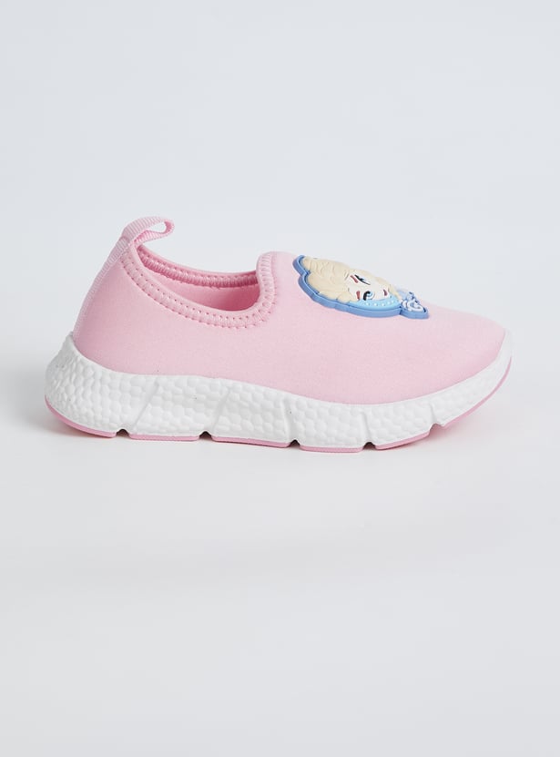 Girls Frozen Slip-On Sports Shoes