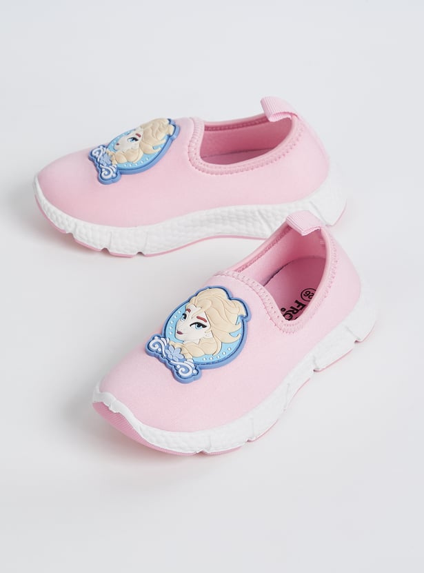 Girls Frozen Slip-On Sports Shoes