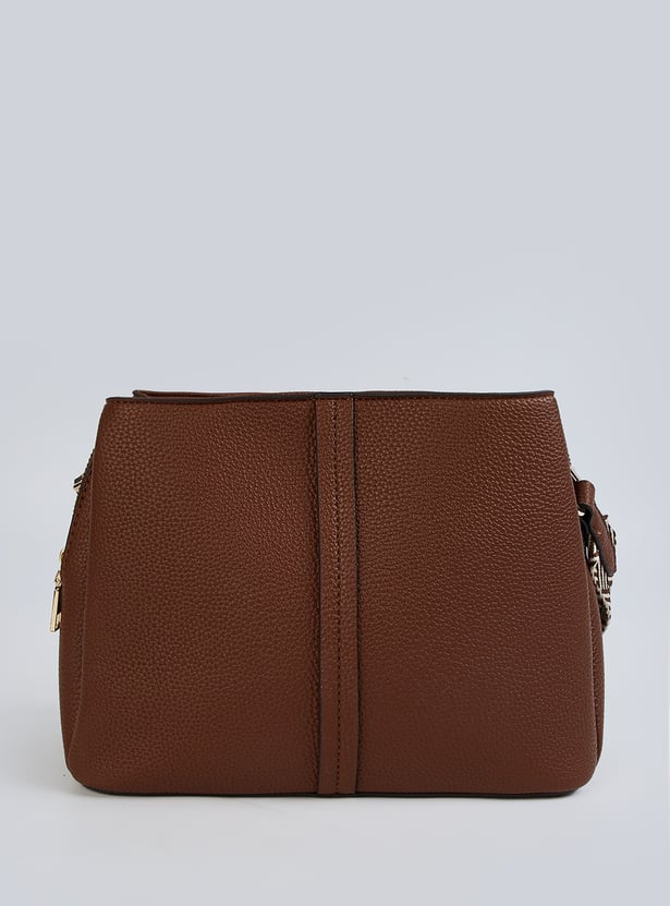 Women Textured Shoulder Bag
