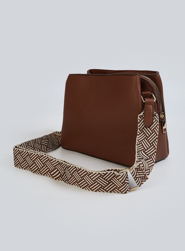 Women Textured Shoulder Bag