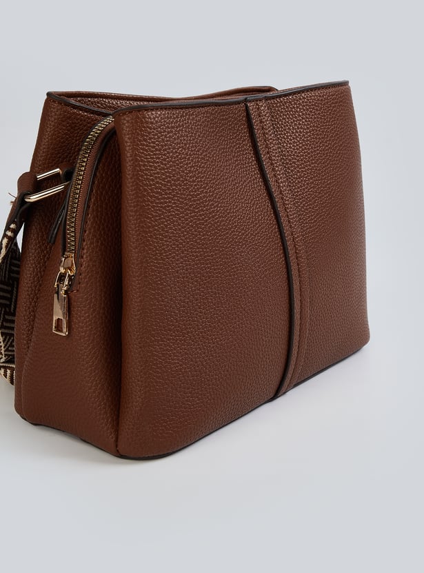 Women Textured Shoulder Bag