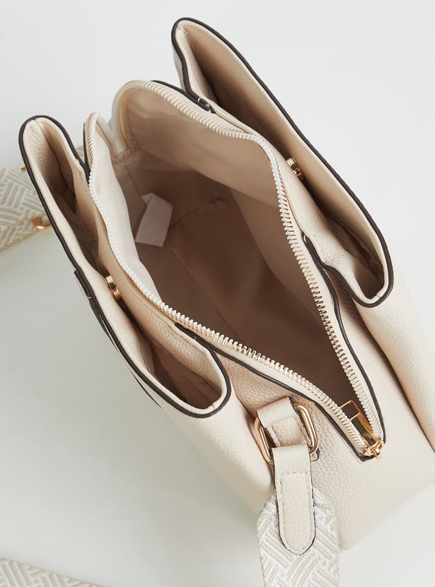 Women Textured Shoulder Bag