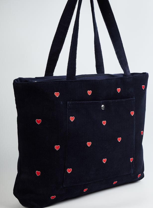 Women Heart Design Tote Bag