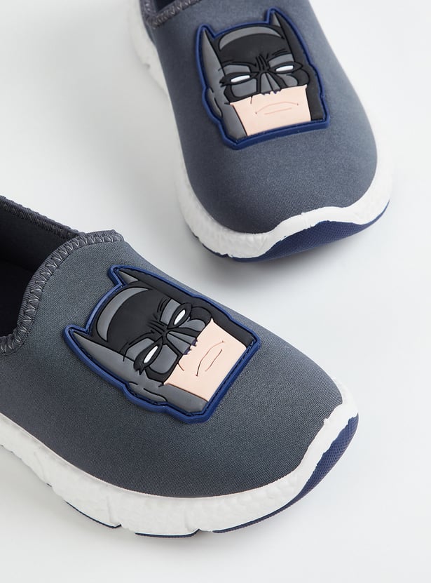 Girls Batman Slip-On Sports Shoes