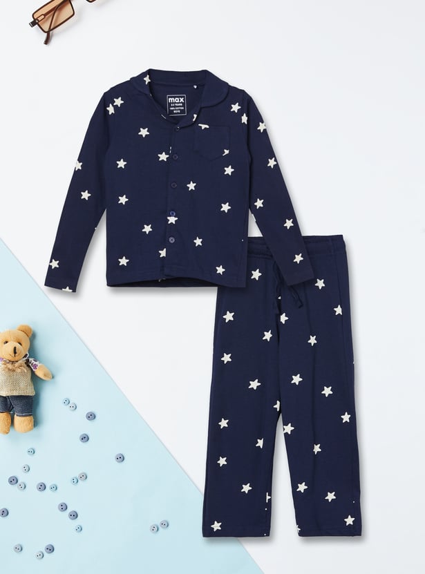 Girls Printed PJ Set