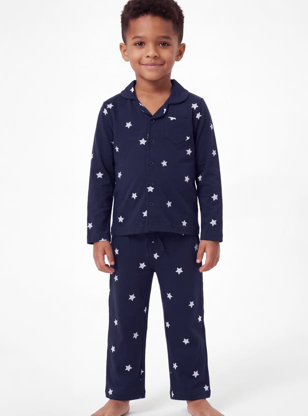Girls Printed PJ Set