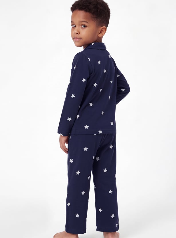 Girls Printed PJ Set