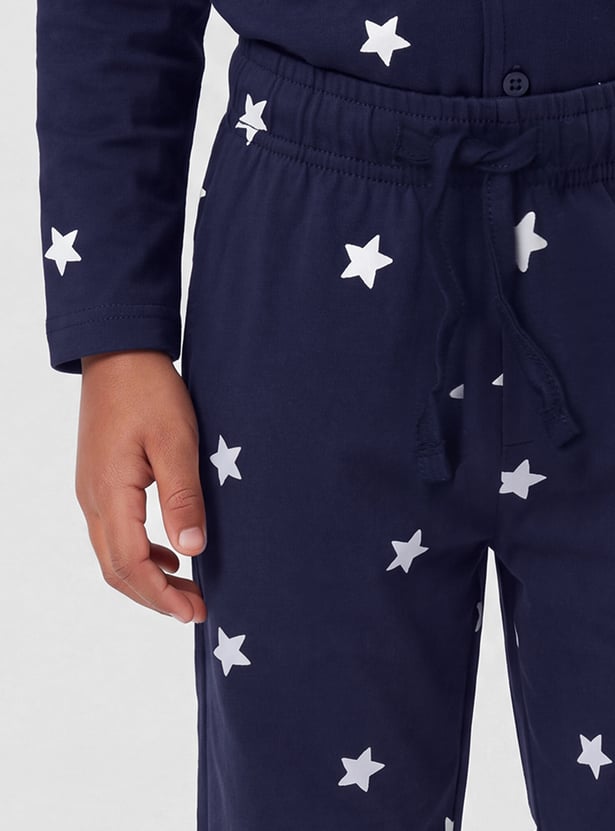 Girls Printed PJ Set