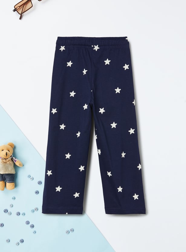 Girls Printed PJ Set