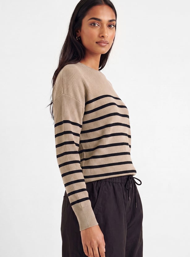 Women Striped Sweater