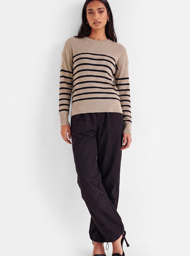 Women Striped Sweater