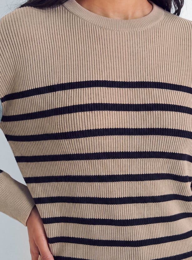 Women Striped Sweater