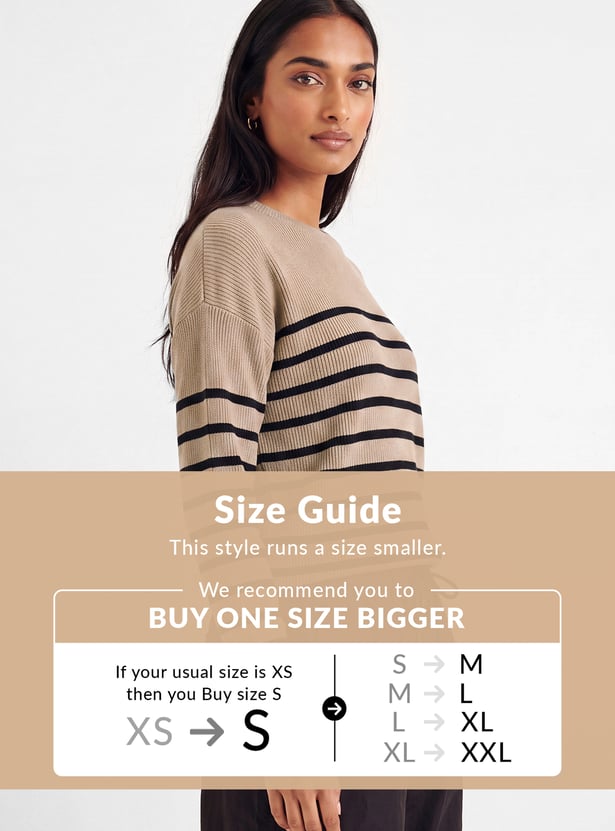 Women Striped Sweater