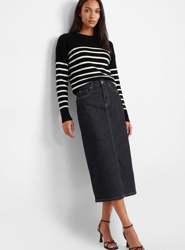 Women Striped Sweater