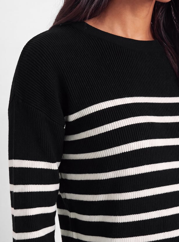 Women Striped Sweater