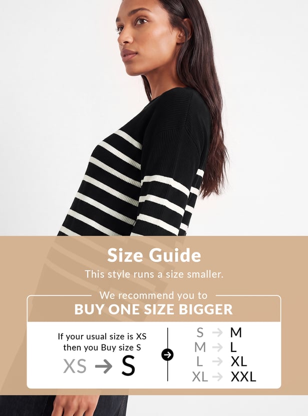 Women Striped Sweater