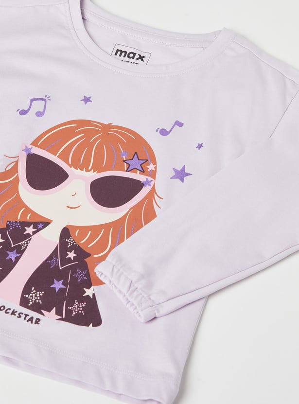 Girls Printed T-shirt