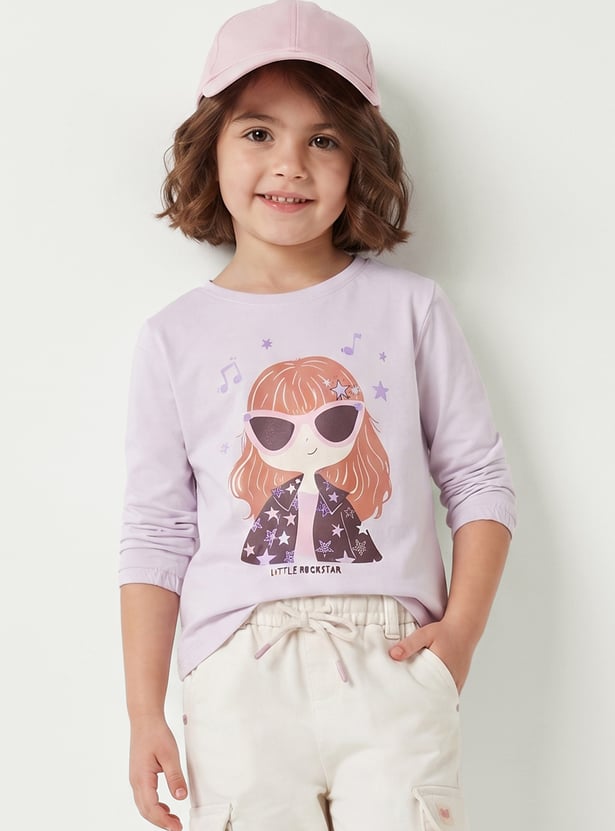 Girls Printed T-shirt