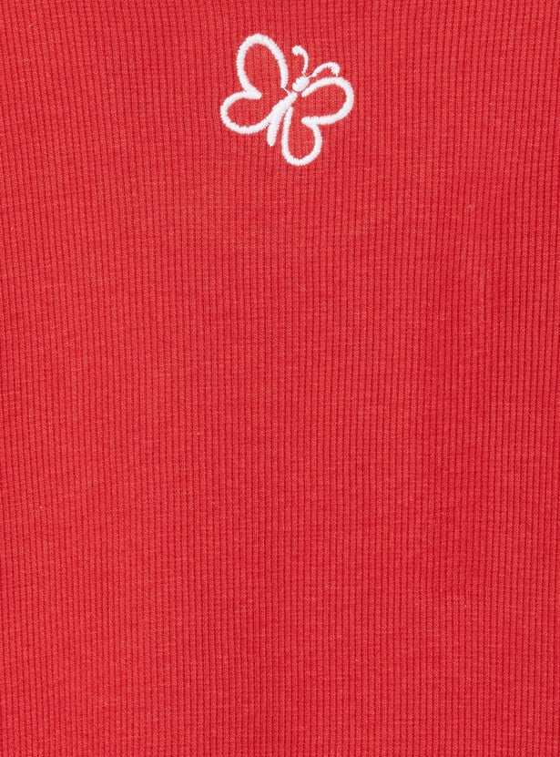 Girls Embroidered Top